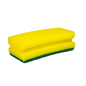 Abena scouring pad | Gul skuresvamp 6x9x2,8cm